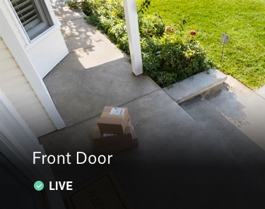 view of porch from camera